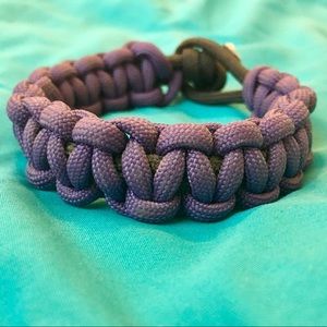 Light Purple Cord Bracelet- New! 9.5in